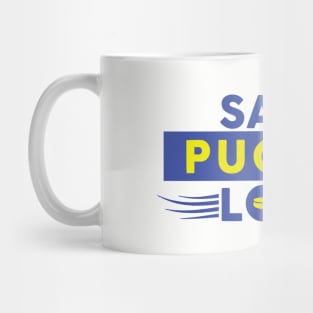 Saint Puckin Louis Mug